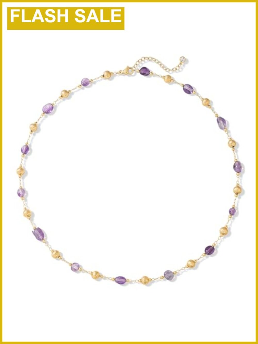 14K Gold Plated Beaded Choker Necklace Turquoise